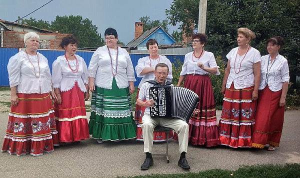 Творческая встреча с ансамблем народной песни "Казачий круг"