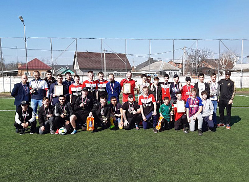 В Усть-Лабинске завершился зимний Чемпионат по футболу