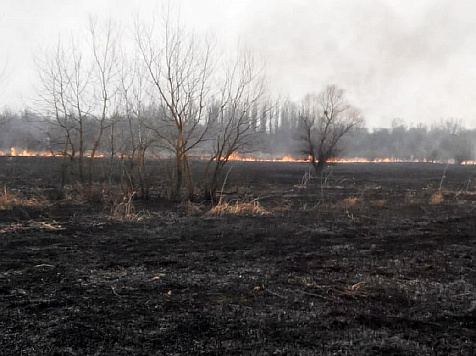 Неосторожное обращение с огнём и сильный порывистый ветер привели к чрезвычайной ситуации