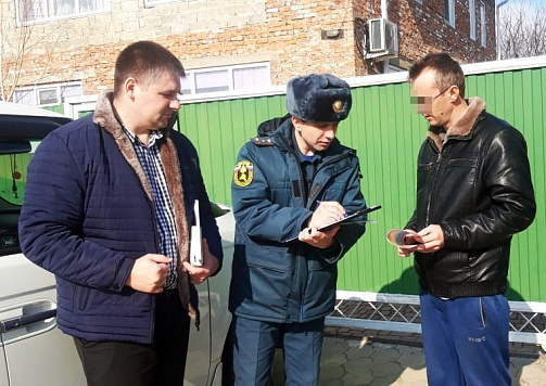 Рейды по профилактике пожаров прошли в жилом секторе Усть-Лабинска