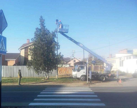 Ремонт уличного освещения